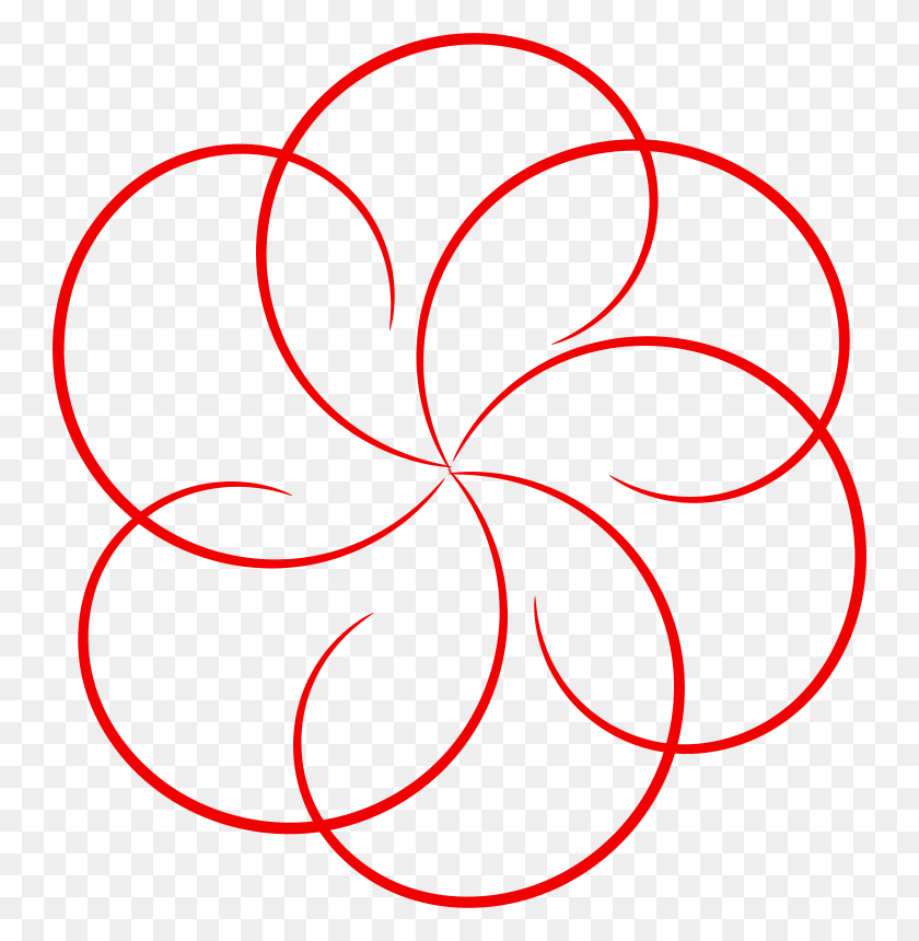 744x800 Circular Clip Art, Pattern, Ornament, Spiral HD PNG Download