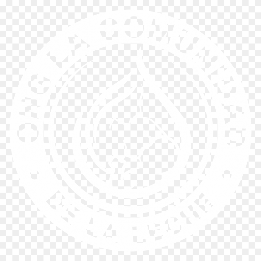 1419x1419 Круглый Логотип White Ong La Comunidad Santa Barbara Middle School, Символ, Товарный Знак, Эмблема Hd Png Скачать
