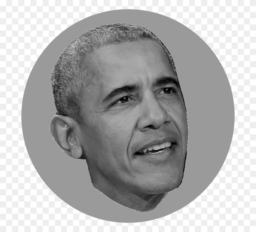700x700 Circular String Barack Obama Barack Obama Quotes, Head, Face, Person HD PNG Download