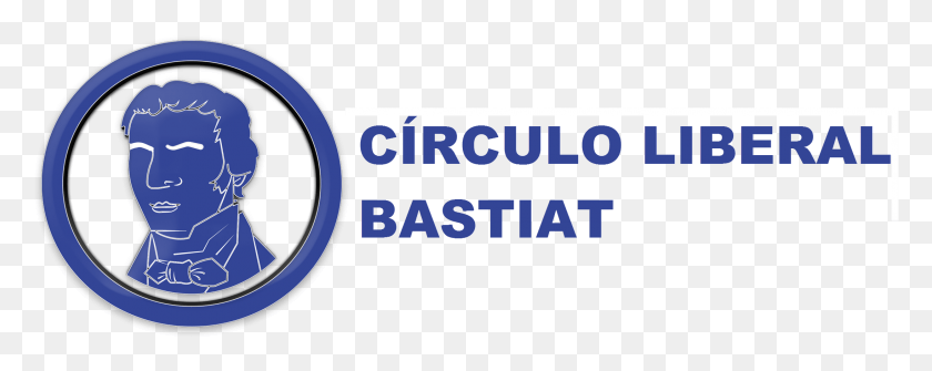 2189x772 Png Circulo Liberal Bastiat Circle, Логотип, Символ, Товарный Знак Hd Png Скачать