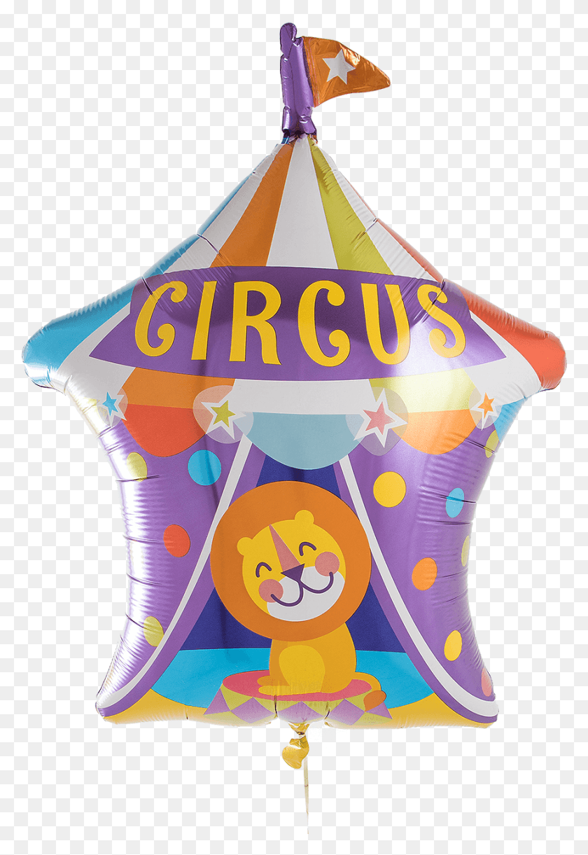 877x1306 Circus Big Top Supershape Balloon, Pillow, Cushion, Clothing HD PNG Download