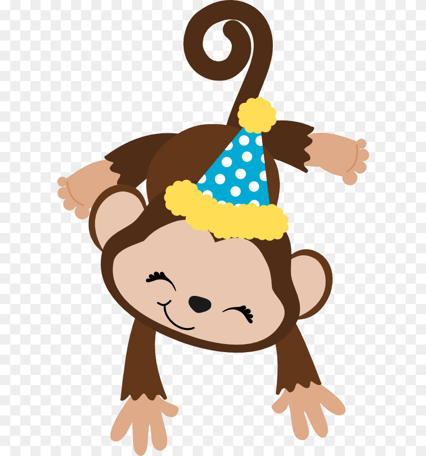 Circus Monkey Library Stock Huge Freebie, Clothing, Hat, Party Hat, Baby PNG