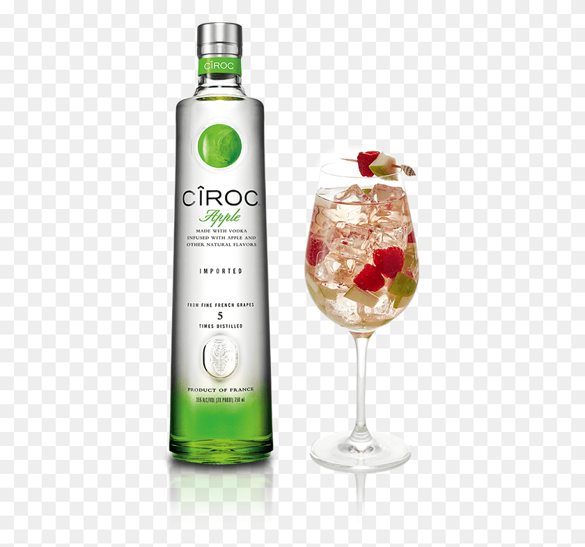 377x725 Ciroc, Cocktail, Alcohol, Beverage HD PNG Download