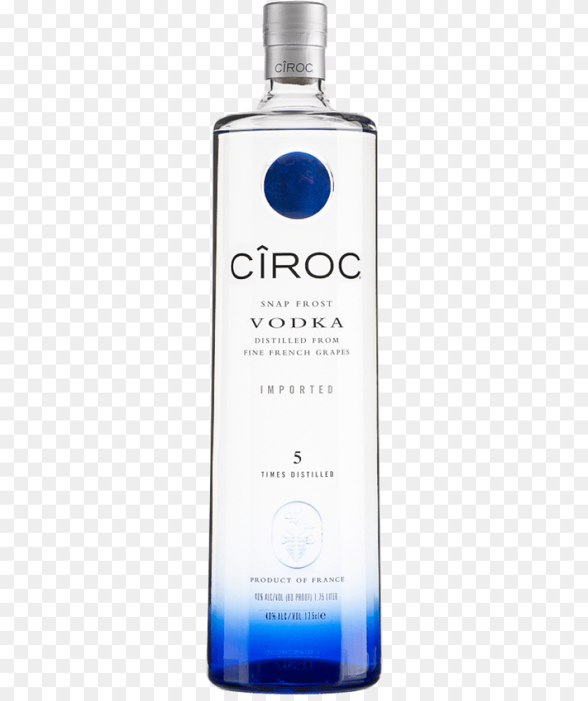 257x1000 Ciroc Bottle Ciroc Vodka Blue, Alcohol, Beverage, Gin, Liquor PNG