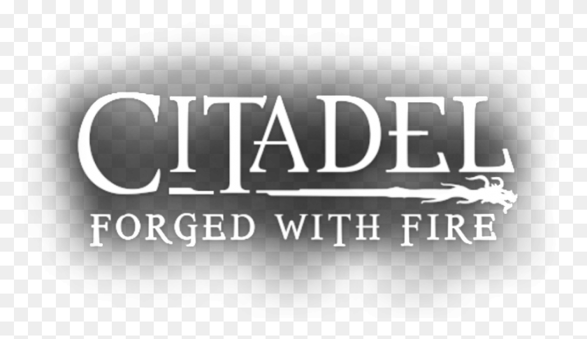 853x465 Citadel Forged With Fire Logo, Text, Label, Alphabet HD PNG Download