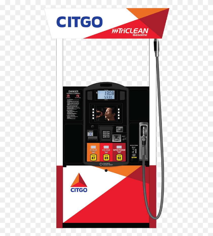 498x872 Citgo Dispenser Citgo, Person, Human, Mobile Phone HD PNG Download