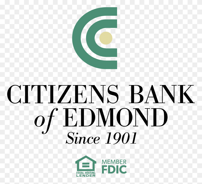 2578x2336 Citizens Bank Of Edmond, Текст, Логотип, Символ Hd Png Скачать