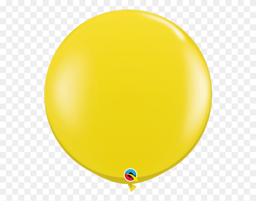 552x601 Citrine Yellow 36 Latex Balloons Circle, Ball, Balloon, Sphere HD PNG Download