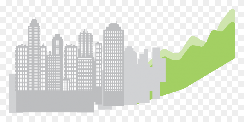 1424x658 City And Mountains Commercial Building, Metropolis, Urban, Town HD PNG Download