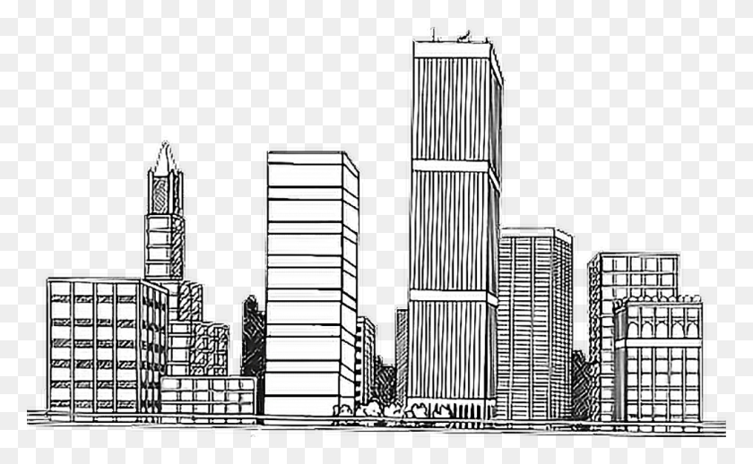 1024x602 Городские Здания Наложение Комиксов Городской Рисунок, Городской, Здание, Город Hd Png Скачать