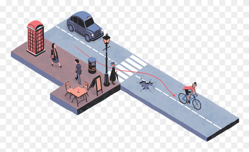 904x524 City Cycling Published In 2012 And Edited By John Zebra Crossing, Bicycle, Vehicle, Transportation HD PNG Download