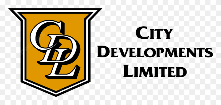 1185x516 City Developments Limited City Developments Limited, Text, Logo, Symbol HD PNG Download