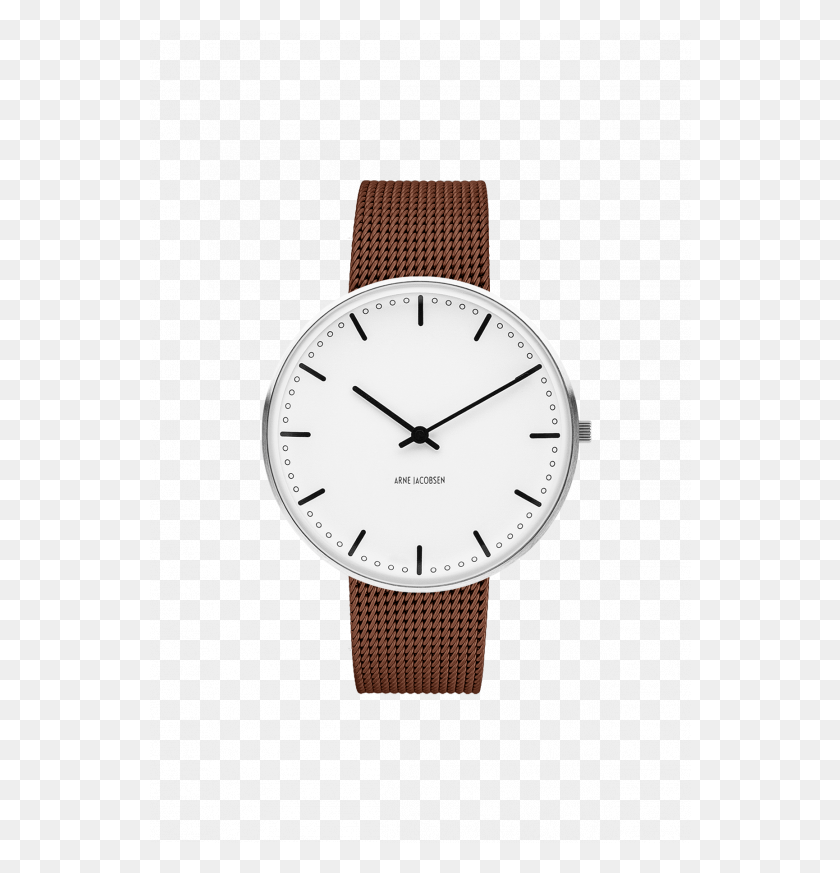 542x813 City Hall 40 Mm Arne Jacobsen, Wristwatch, Clock Tower, Tower HD PNG Download