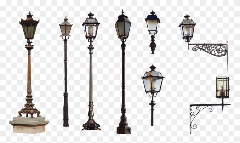 1222x695 City Lampstreet Lamp Florence, Lamp Post, Chandelier, Lampshade HD PNG Download