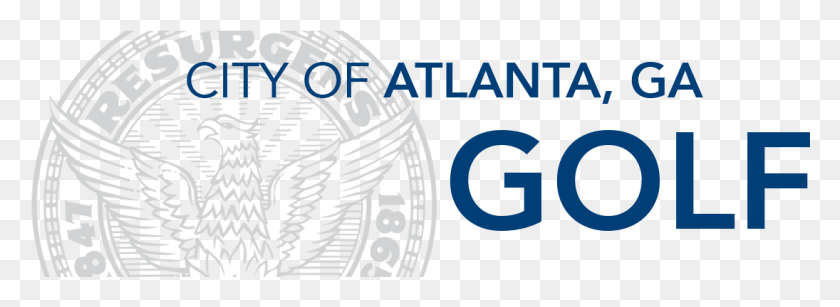 1095x348 City Of Atlanta Golf City Of Atlanta Logo, Deporte, Deportes, Deporte De Equipo Hd Png