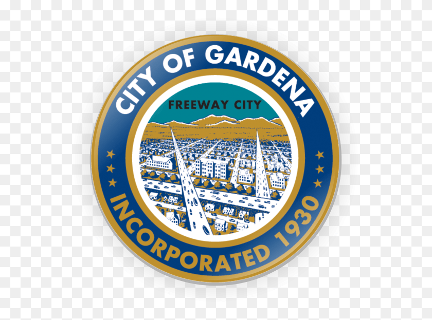 563x563 City Of Gardena, Logo, Symbol, Trademark HD PNG Download
