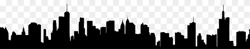 1920x376 Cityscape Silhouette, Urban, Metropolis, Green, City Sticker PNG