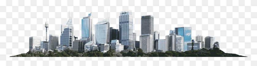 2011x408 Cityscape Transparent Cityscape Transparent, High Rise, City, Urban HD PNG Download