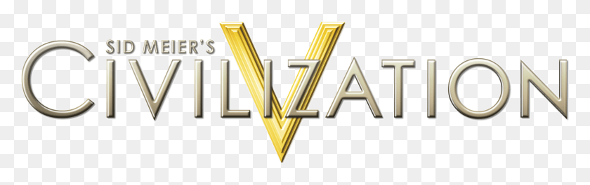 2103x552 Civ 5 Logo Цивилизация, Символ, Эмблема, Звездный Символ Png Скачать