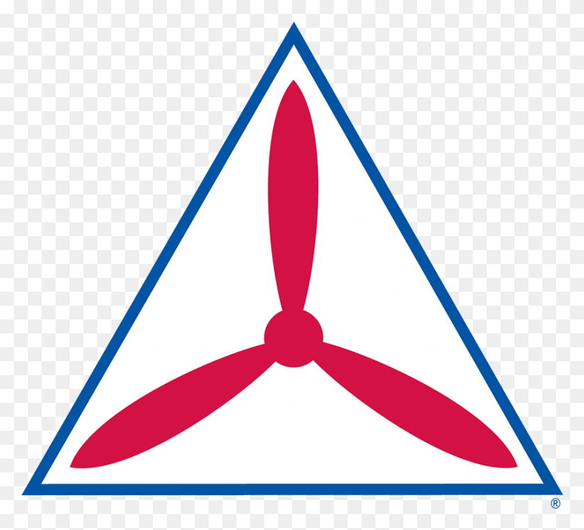 853x769 La Patrulla Aérea Civil Hélice Png / Triángulo Png