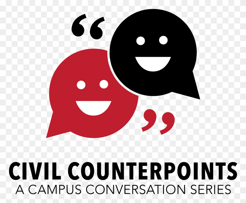 1366x1110 Civil Counterpoints Small Logo Smiley, Label, Text, Graphics HD PNG Download