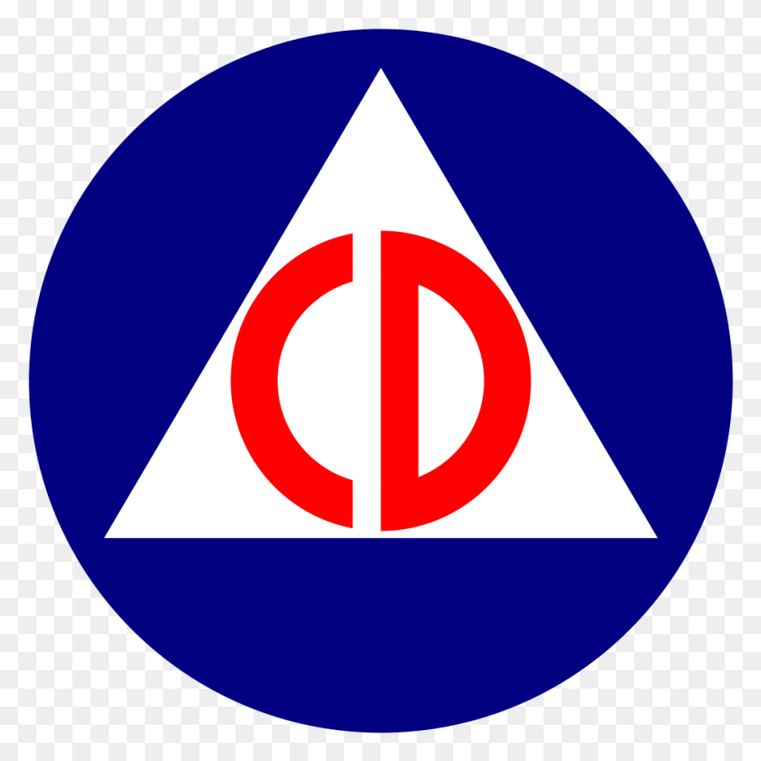 949x949 Civil Defense Was A Very Misguided Idea Civil Defense Symbol, Sign, Triangle, Logo HD PNG Download