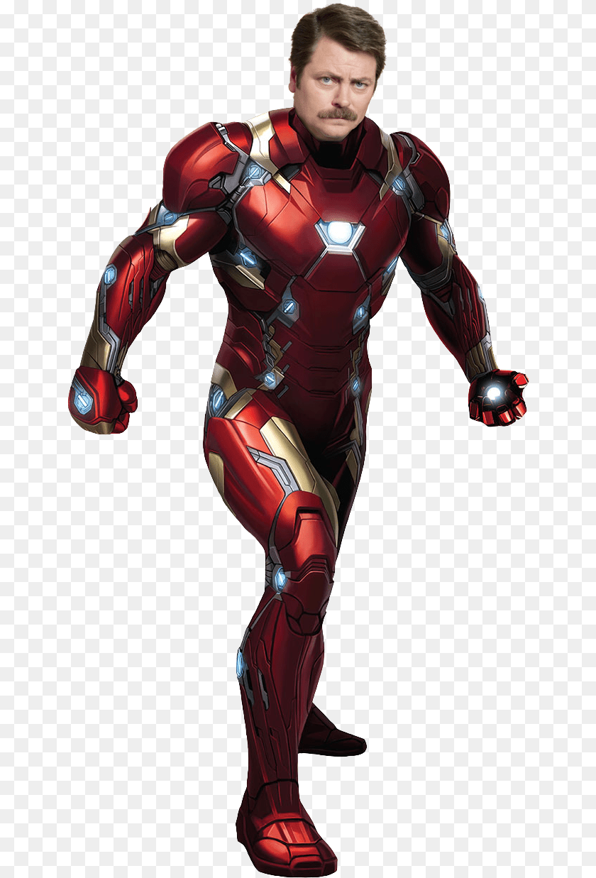 Civil War Iron Man, Adult, Male, Person, Face Sticker PNG