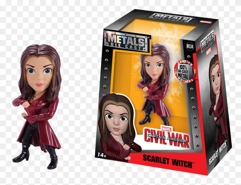976x732 Civil War Scarlet Witch Plush, Doll, Toy, Advertisement HD PNG Download