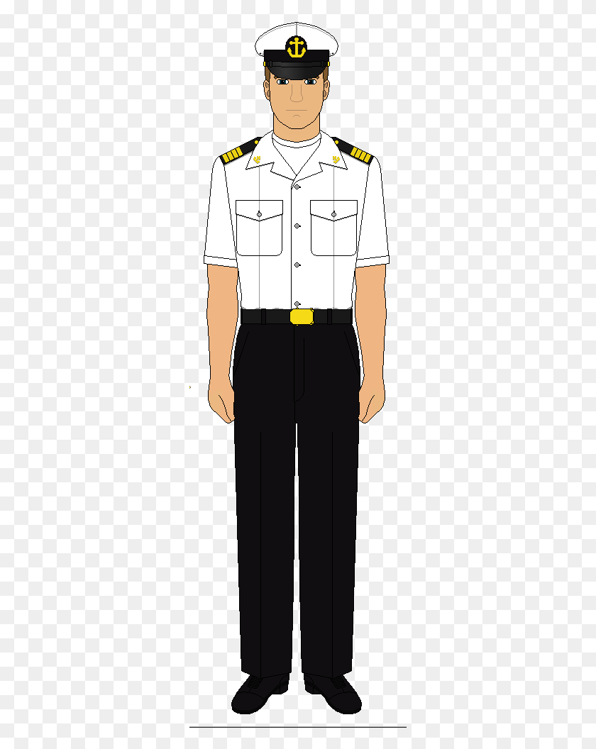 307x996 Civilian Ship Captain Concept 2 By Tonytoucan Pluspng Japanese Navy Officer Uniform, Clothing, Apparel, Person HD PNG Download