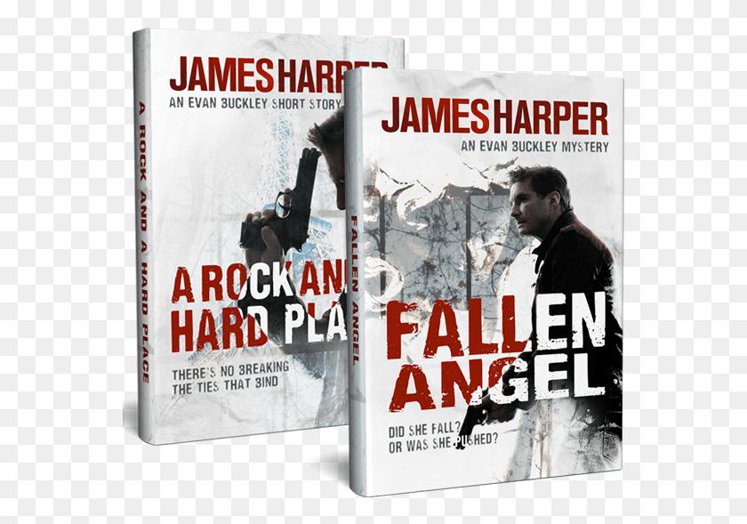 565x529 Claim Your Free Copies Of Fallen Angel Amp A Rock And Michael Netherton, Poster, Advertisement, Person HD PNG Download