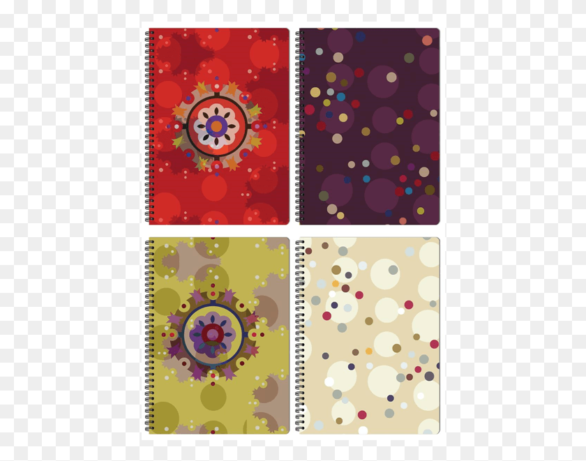 436x601 Descargar Png Clairefontaine Designer Notebooks Bubbles Circle, Patrón, Textura, Alfombra Hd Png