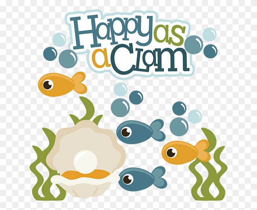 648x626 Clams Clipart Cute, Graphics, Poster HD PNG Download