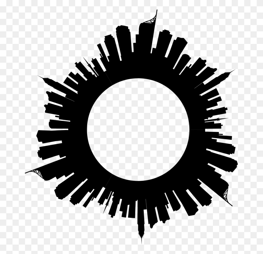 681x750 Clan Silhouette Wikia Symbol Circle, Gray, World Of Warcraft HD PNG Download