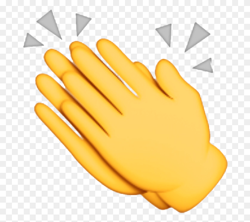 690x685 Clapping Emoji, Clothing, Apparel, Glove HD PNG Download