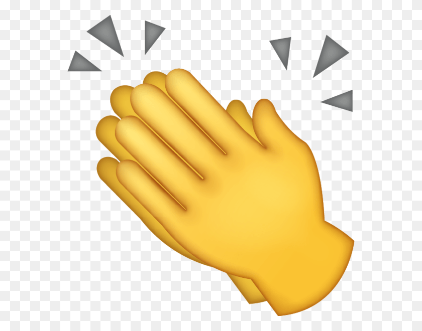 572x600 Clapping Hands Emoji, Clothing, Apparel, Glove HD PNG Download
