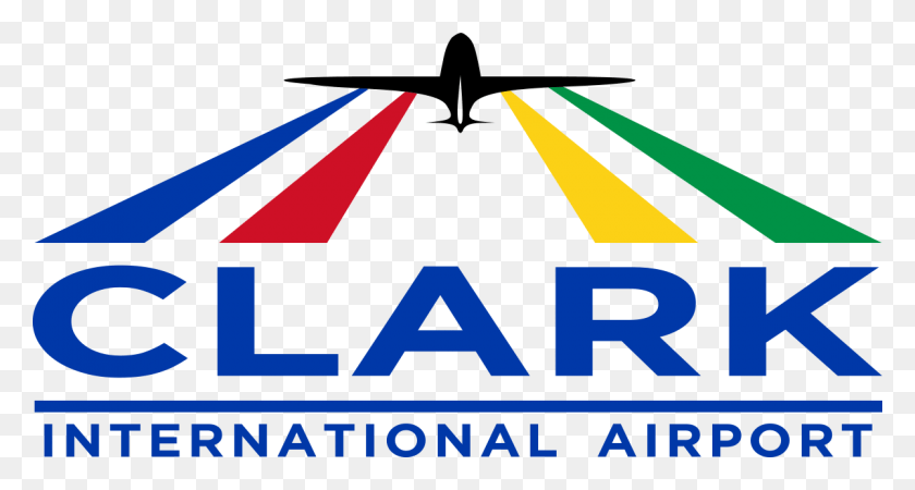 1200x600 Логотип Международного Аэропорта Кларк, Освещение, Текст, Символ Hd Png Скачать