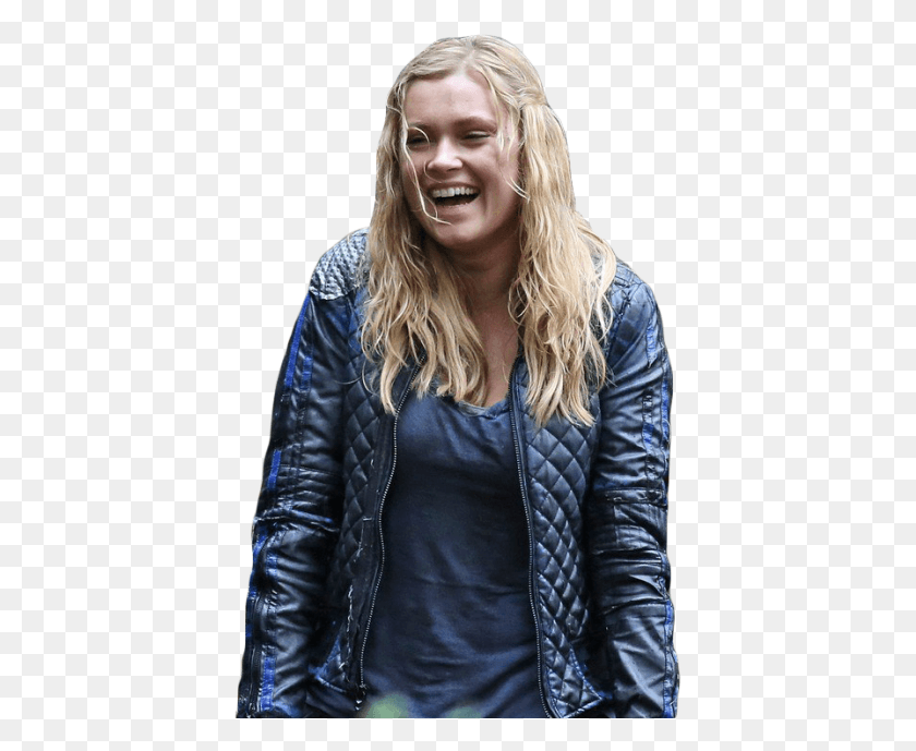 411x629 Clarke Griffin, Jacket, Coat, Clothing HD PNG Download