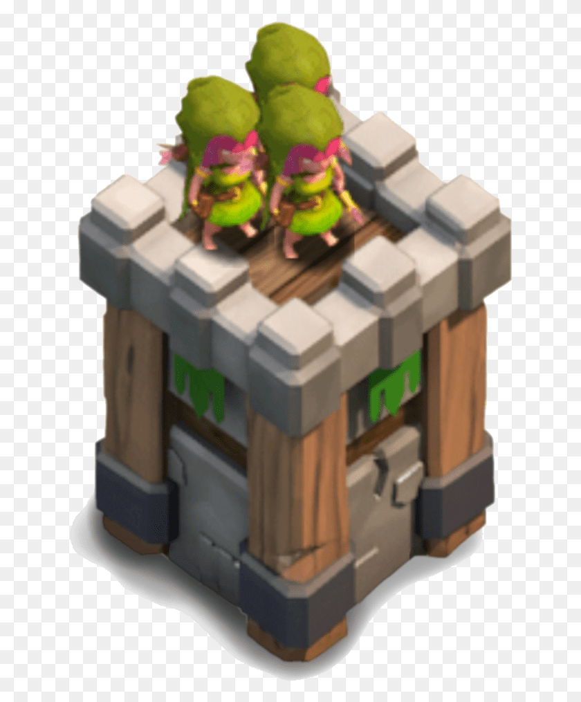 643x955 Clash Of Clans Archer Tower Level Lv 7 Archer Tower, Toy, Legend Of Zelda, Treasure HD PNG Download