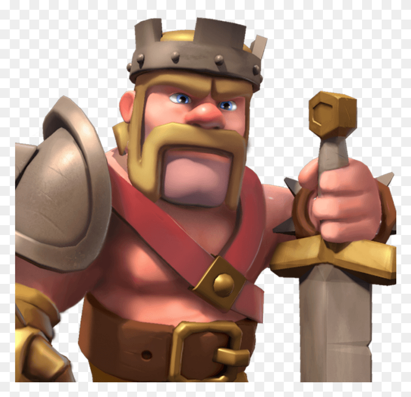 901x868 Clash Of Clans Barbarian King Photos, Overwatch, Toy, Figurine HD PNG Download