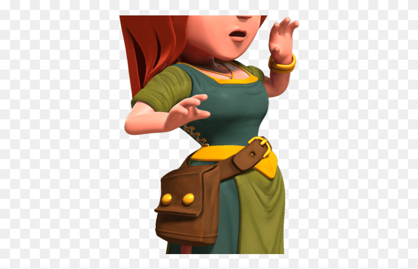 364x481 Clash Of Clans Clipart File Base Th 9 Jaga Trophy, Doll, Toy, Person HD PNG Download