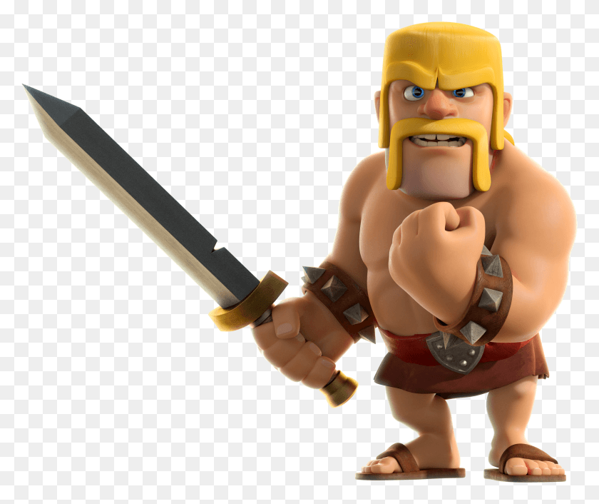 3044x2522 Clash Of Clans Clipart Giant Clash Of Clans Barbar HD PNG Download