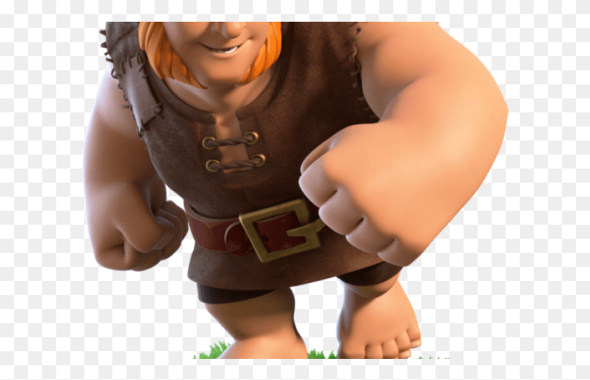 610x481 Clash Of Clans Clipart Giant Coc Giant Level, Person, Human, Figurine HD PNG Download
