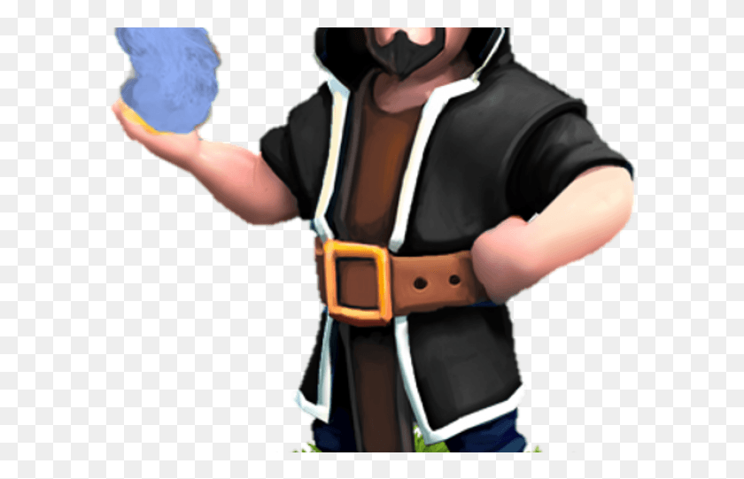 Clash Of Clans Clipart Wizard Wizard In Clash Of Clans, Person, H...