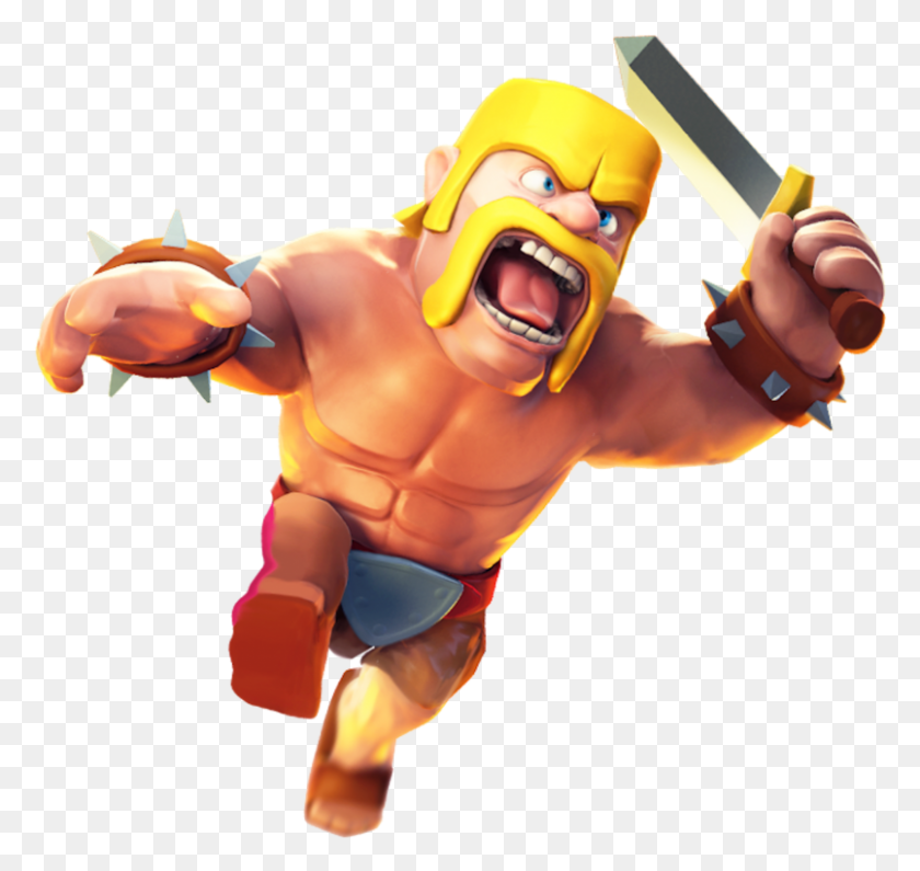 805x759 Clash Of Clans Transparent Background For Clash Of Clans Barbarian And Archer, Person, Human, Astronaut HD PNG Download