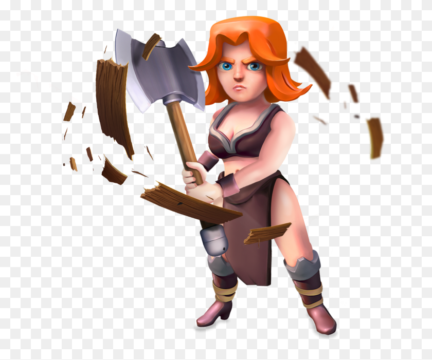 1542x1269 Clash Of Clans Transparent Valkyrie Clash Of Clans Valkyrie, Person, Human, Costume HD PNG Download