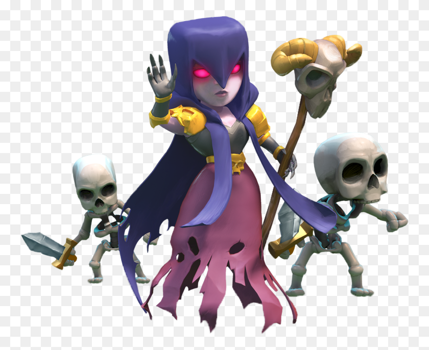 761x626 Clash Of Clans Witch Clash Of Clans Troops, Alien, Person, Human HD PNG Download