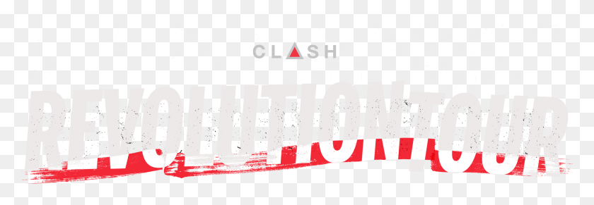 1915x569 Descargar Png Clash Revolutiontour Wilson Clash Revolution, Word, Texto, Alfabeto Hd Png