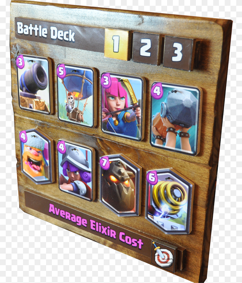 777x982 Clash Royale Deck Wood, Baby, Person, Gambling, Game Clipart PNG