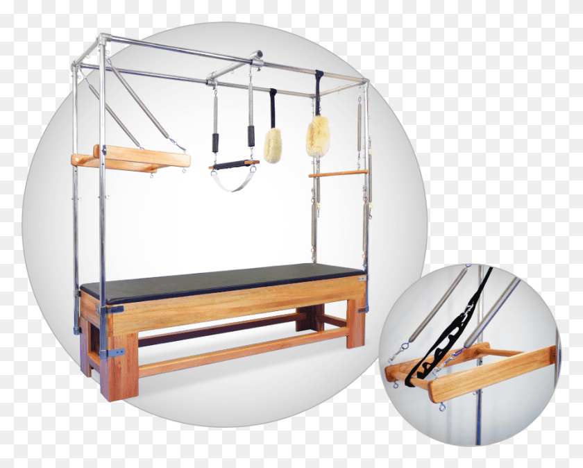 891x702 Classic Cadillac Physio Pilates Shelf, Furniture, Crib, Bed HD PNG Download