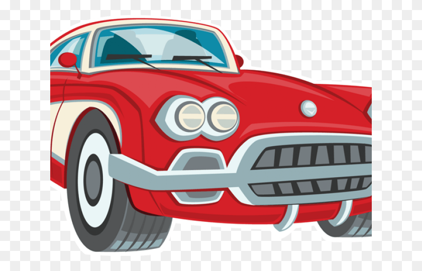 640x480 Classic Car Clipart Mustang Car Classic Car Clip Art, Bumper, Vehicle, Transportation HD PNG Download